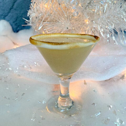 Toasted Marshmallow Martini Recipe