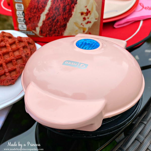 This Mini Heart-Shaped Waffle Maker Has Valentine's Day Breakfast