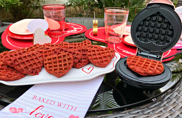 This Mini Heart-Shaped Waffle Maker Has Valentine's Day Breakfast