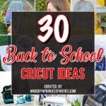 Check out these 30 back to school 2020 Cricut ideas